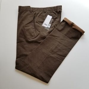 NWT HITL Brown Twill Denim SIZE 34